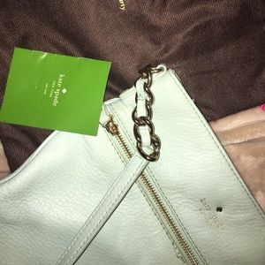 Kate Spade seafoam / light turquoise crossbody
